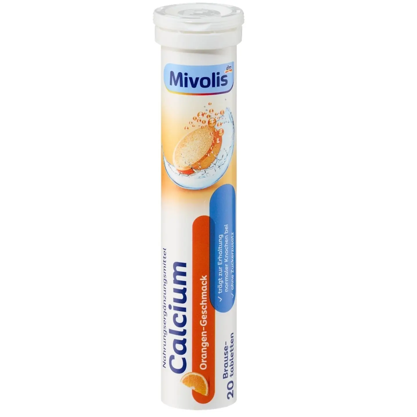 CALCIUM MIVOLIS dm 400MG 20 COMPRIMES